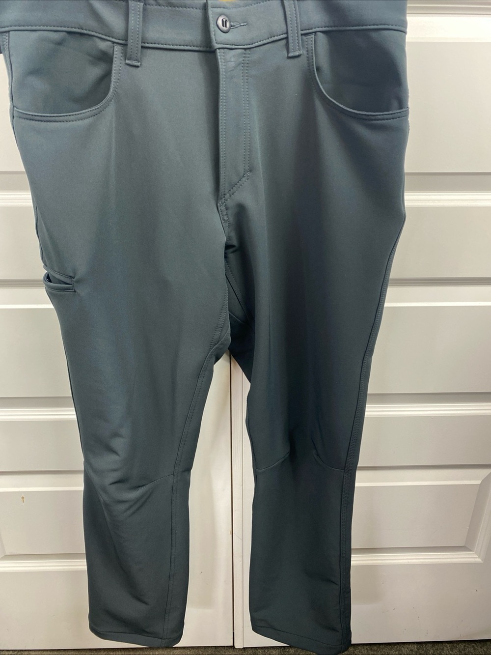 Origin Nyloc Field Pants Men 38 Reg Black Stretch Performance Made in USA Knee